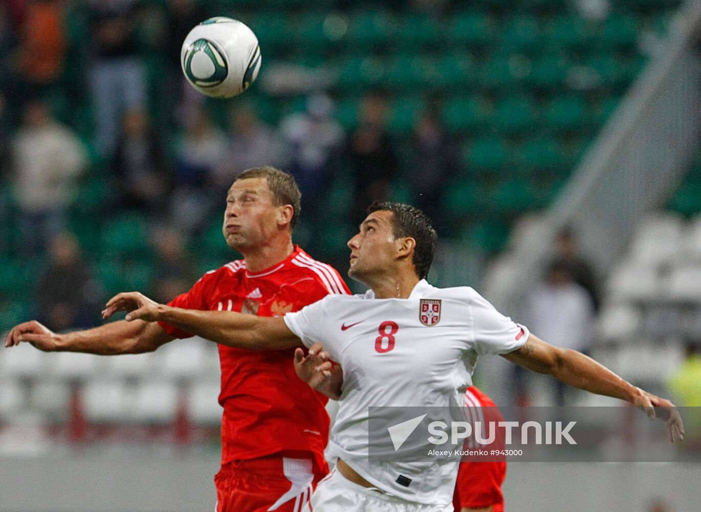 Russia beats Serbia 1-0 in friendly football match