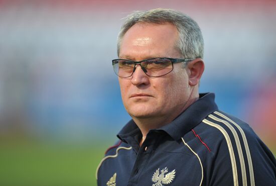 Russia's 2nd football squad vs. youth team friendly match