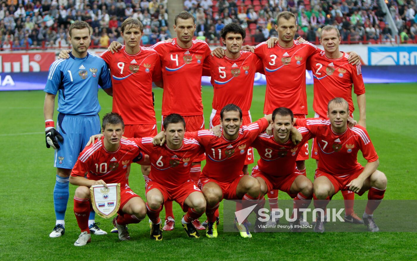 Russian national football team players