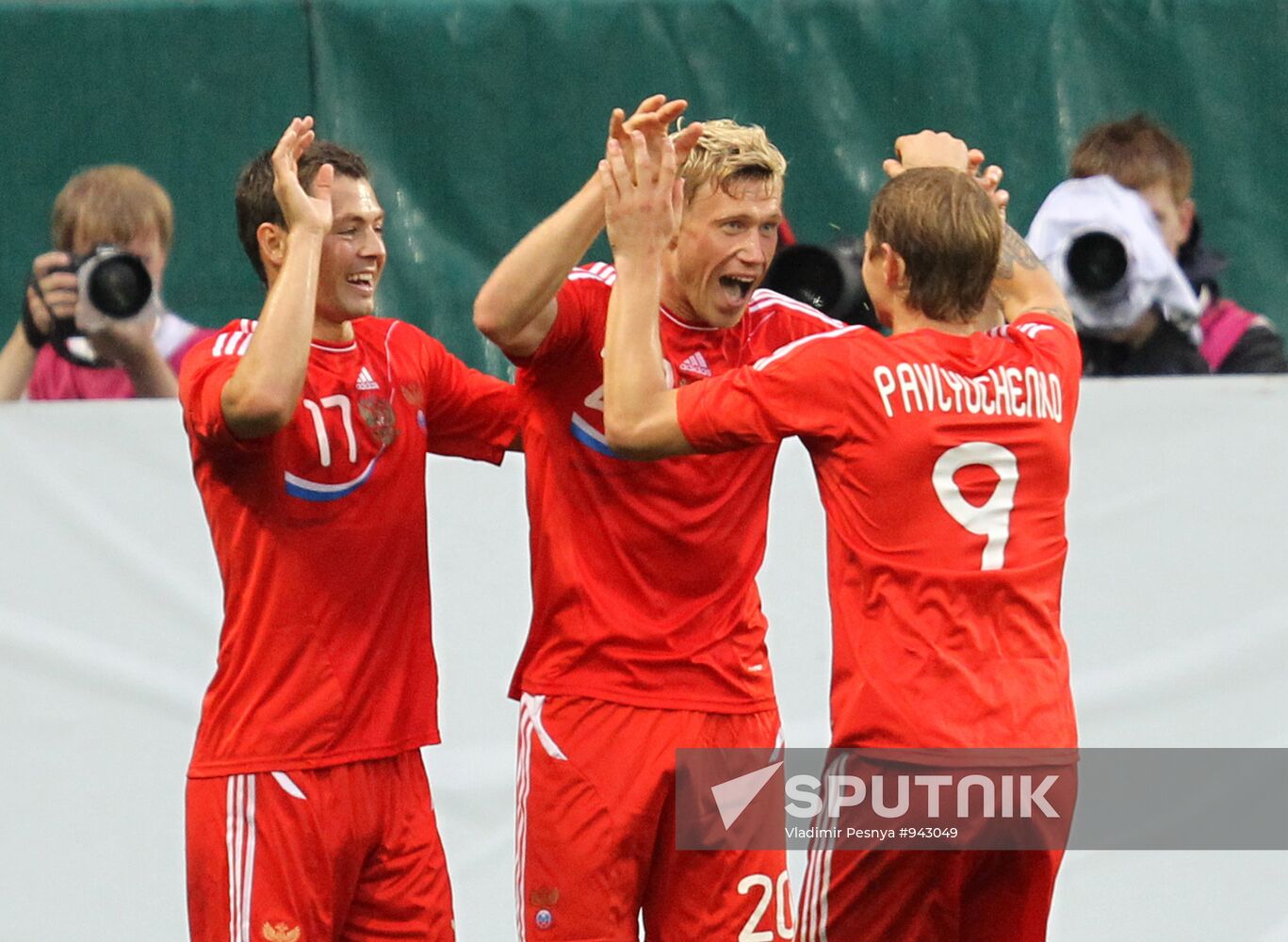 Russia beats Serbia 1-0 in friendly football match