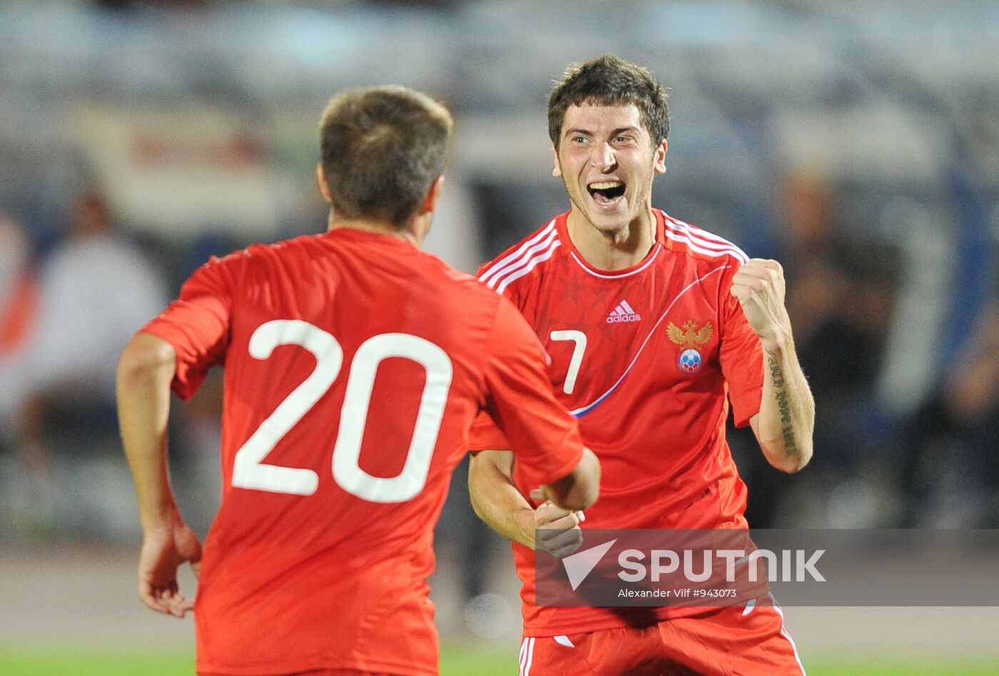 Russia's 2nd football squad vs. youth team friendly match
