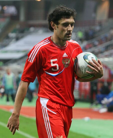 Russia beats Serbia 1-0 in friendly football match