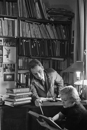 Lyubov Orlova and Grigory Alexandrov