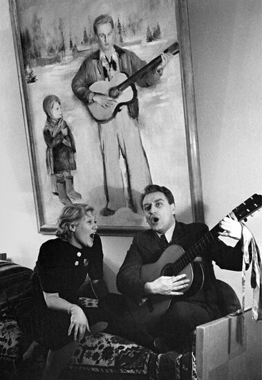 Lyubov Orlova and Grigory Alexandrov