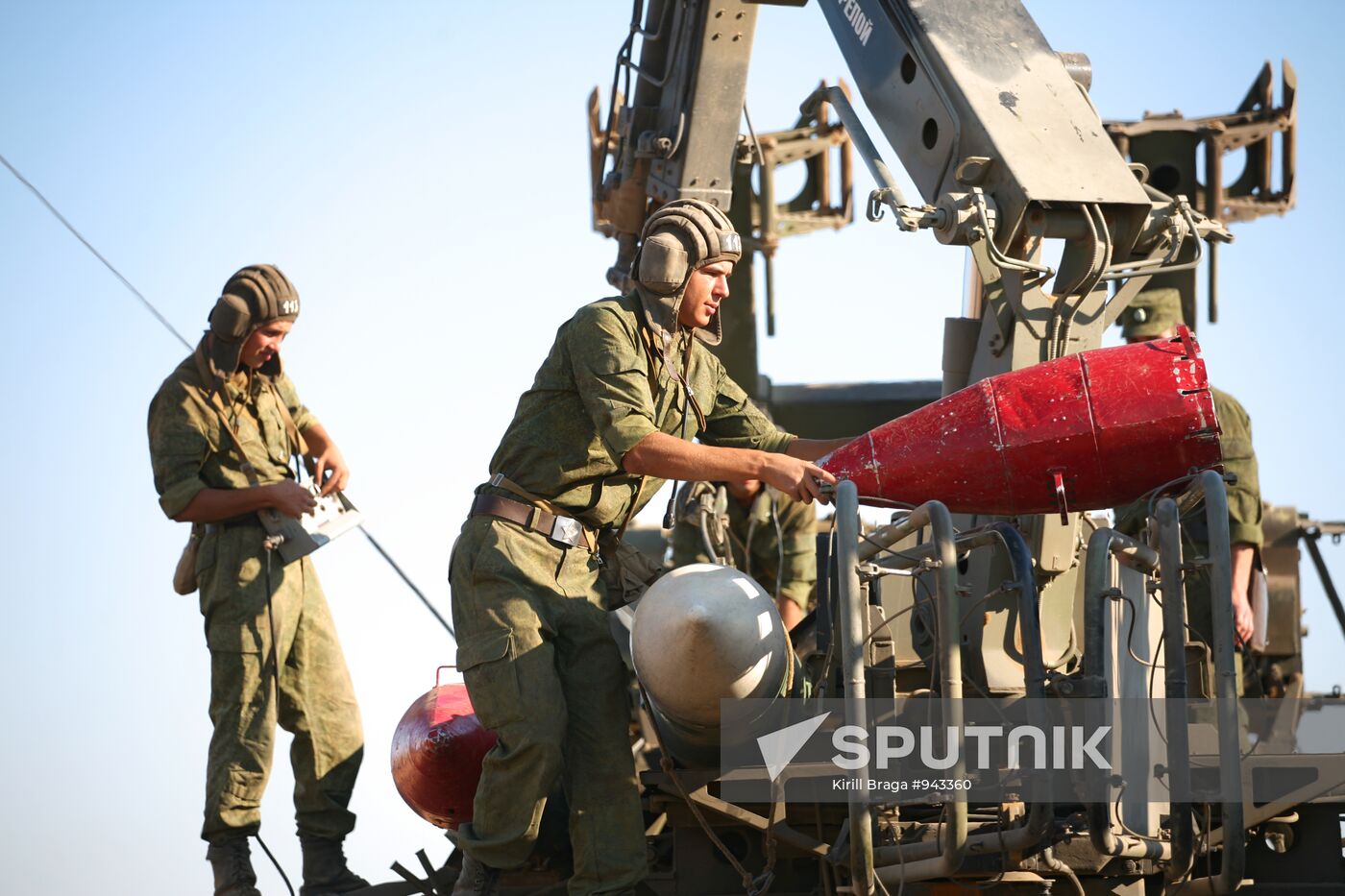 Training of Air Defense Forces in Western military district