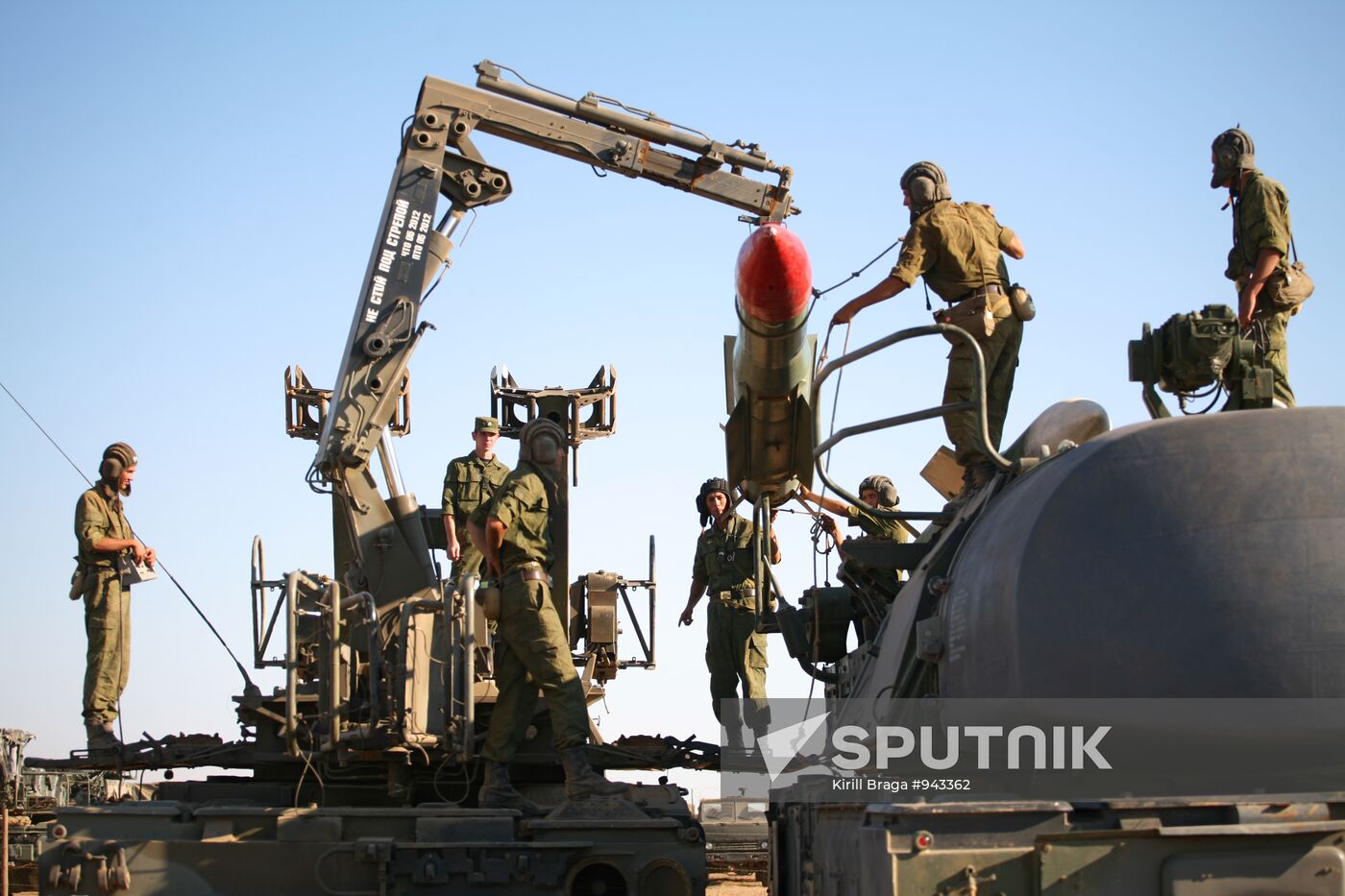 Training of Air Defense Forces in Western military district