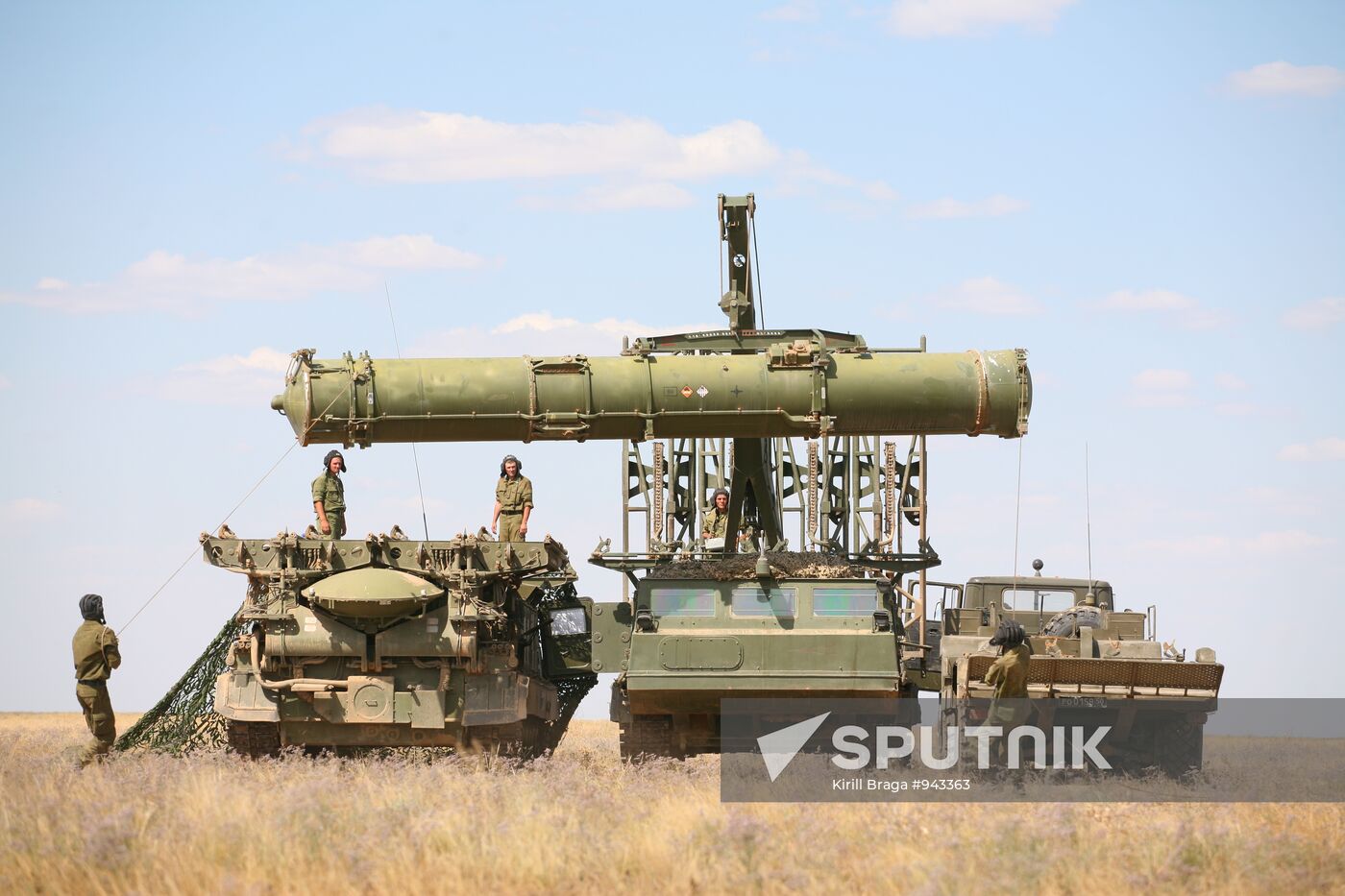 Training of Air Defense Forces in Western military district