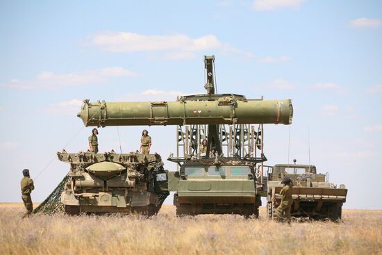 Training of Air Defense Forces in Western military district