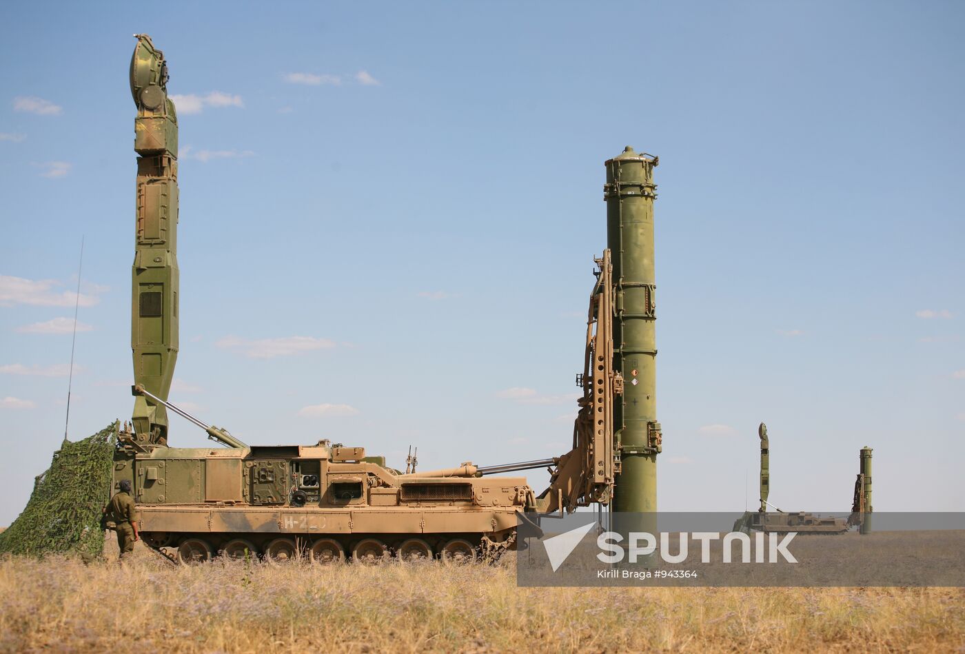 Training of Air Defense Forces in Western military district