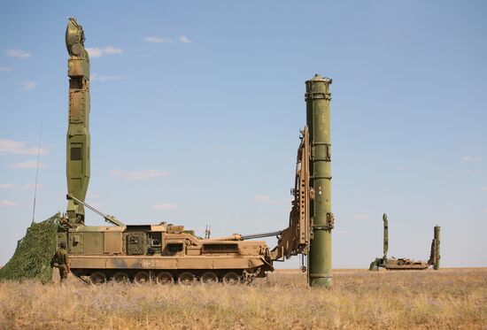 Training of Air Defense Forces in Western military district