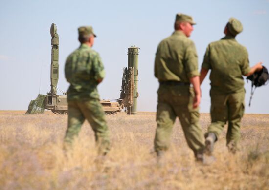 Training of Air Defense Forces in Western military district