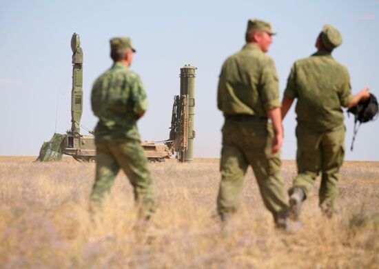 Training of Air Defense Forces in Western military district