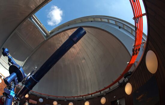 Opening of Moscow Planetarium's big star hall