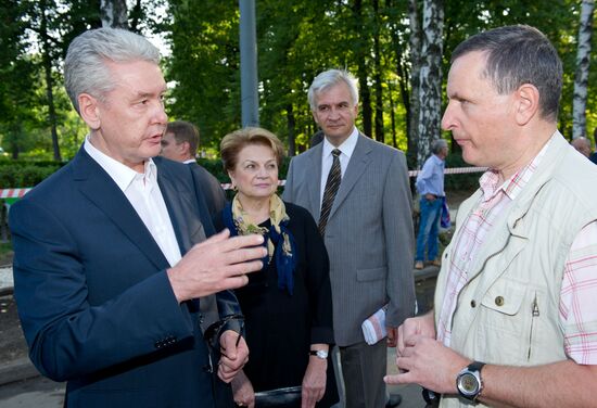 Sergei Sobyanin learns about Sokolniki PKiO reconstruction plan