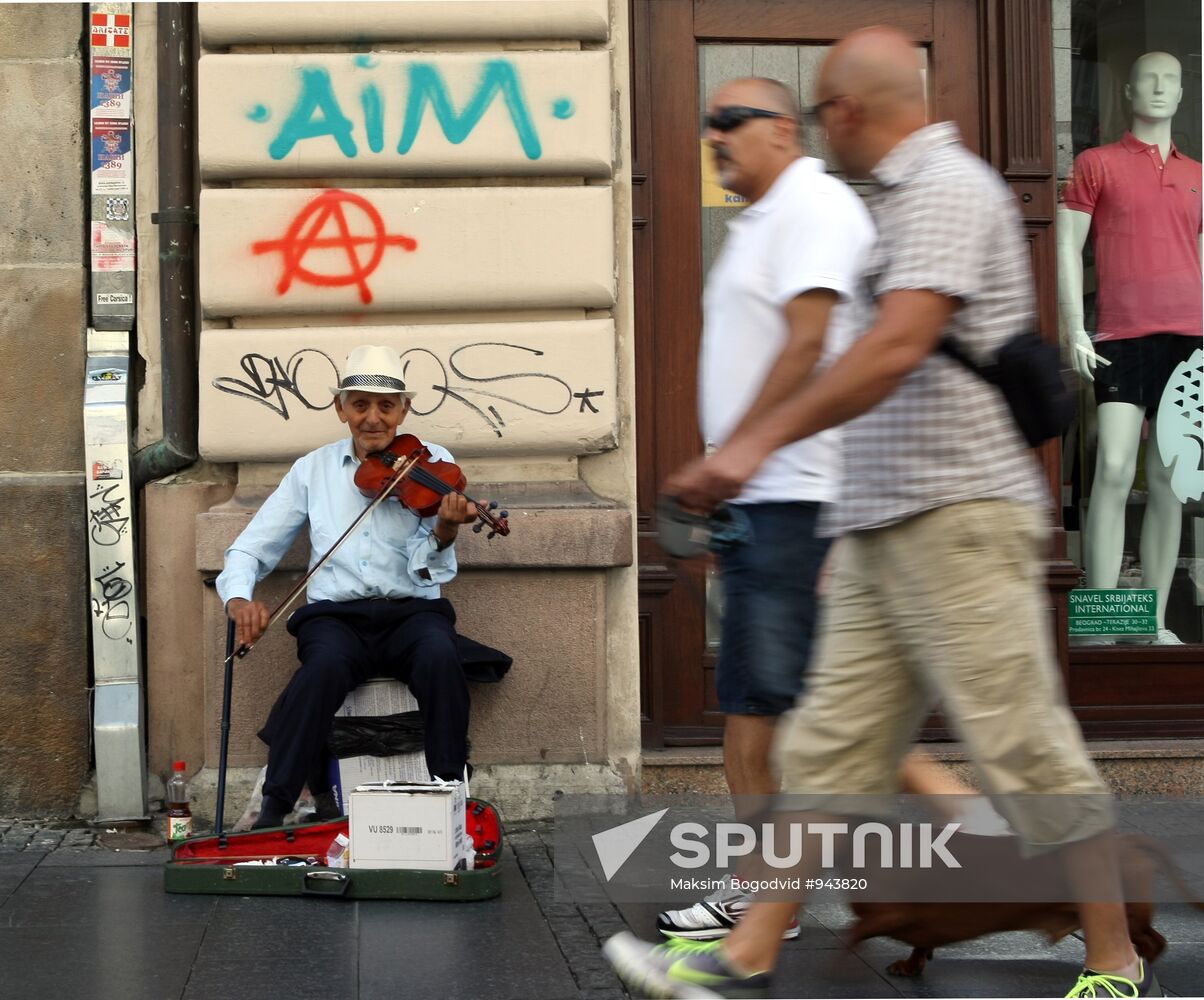 Street musician