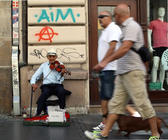 Street musician