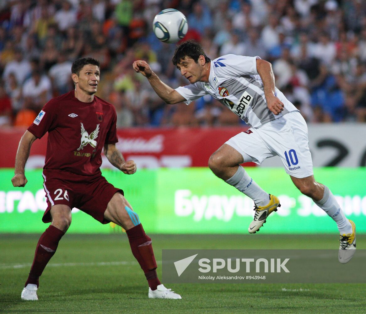 Football. Russian Premier League. Rubin vs. CSKA