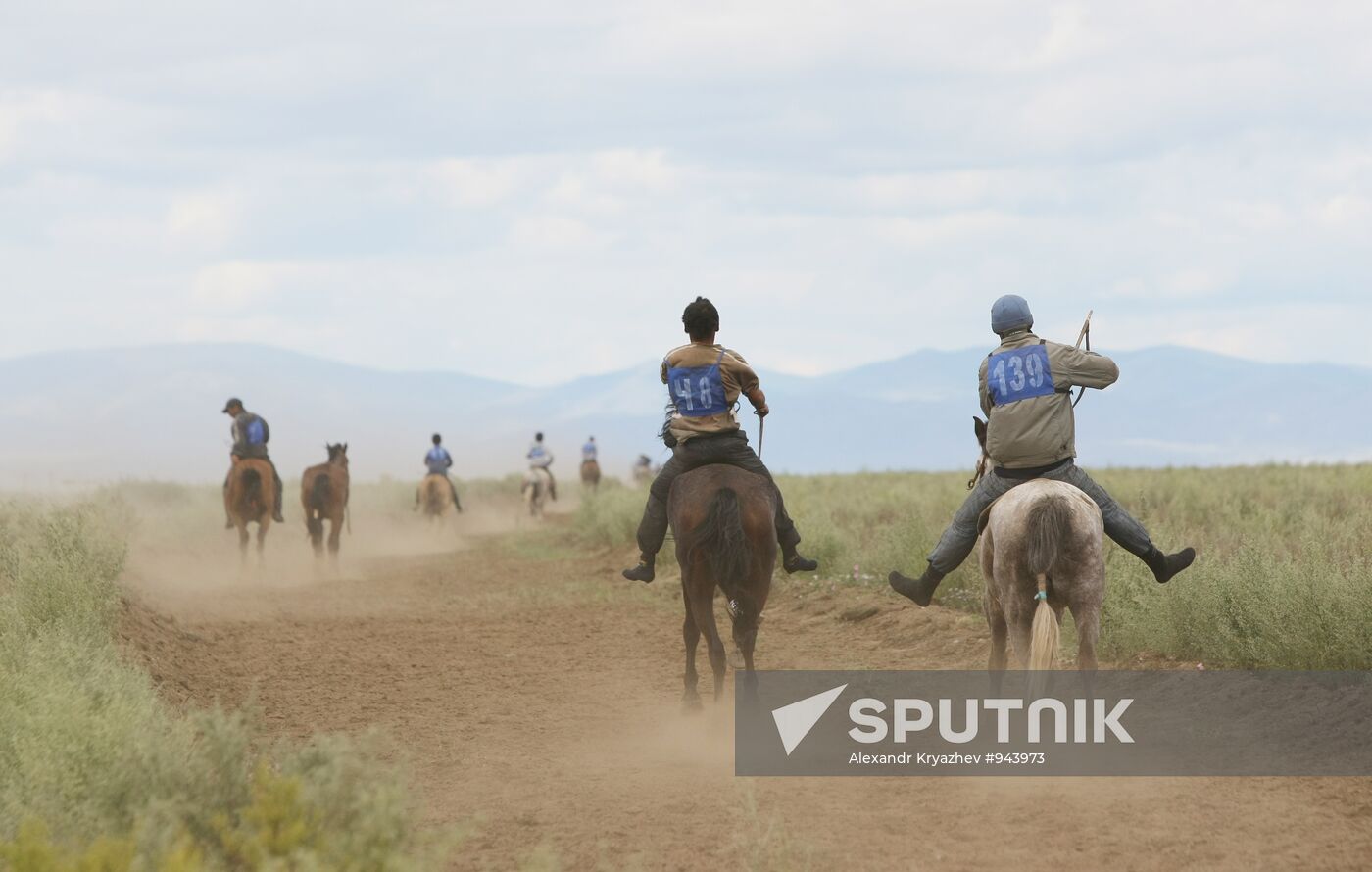 Tuvan horse racing championship