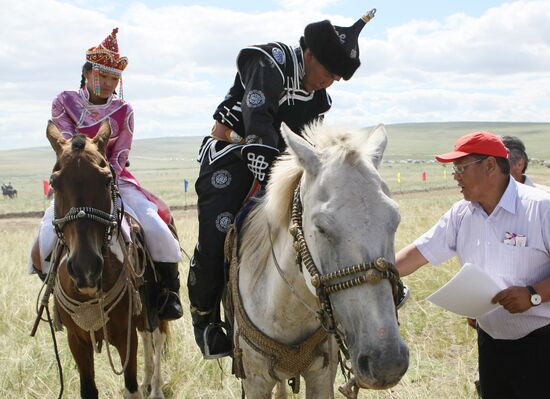 Tuvan horse racing championship