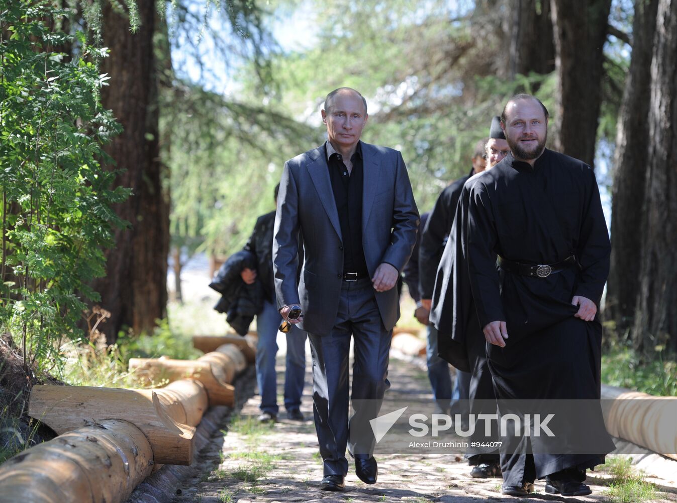 Vladimir Putin visits Valaam Monastery