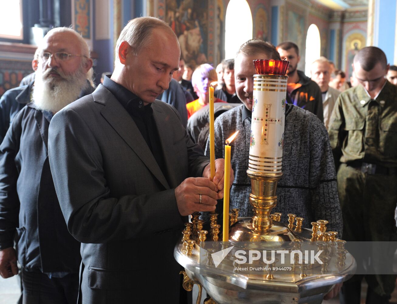 Vladimir Putin visits Valaam Monastery