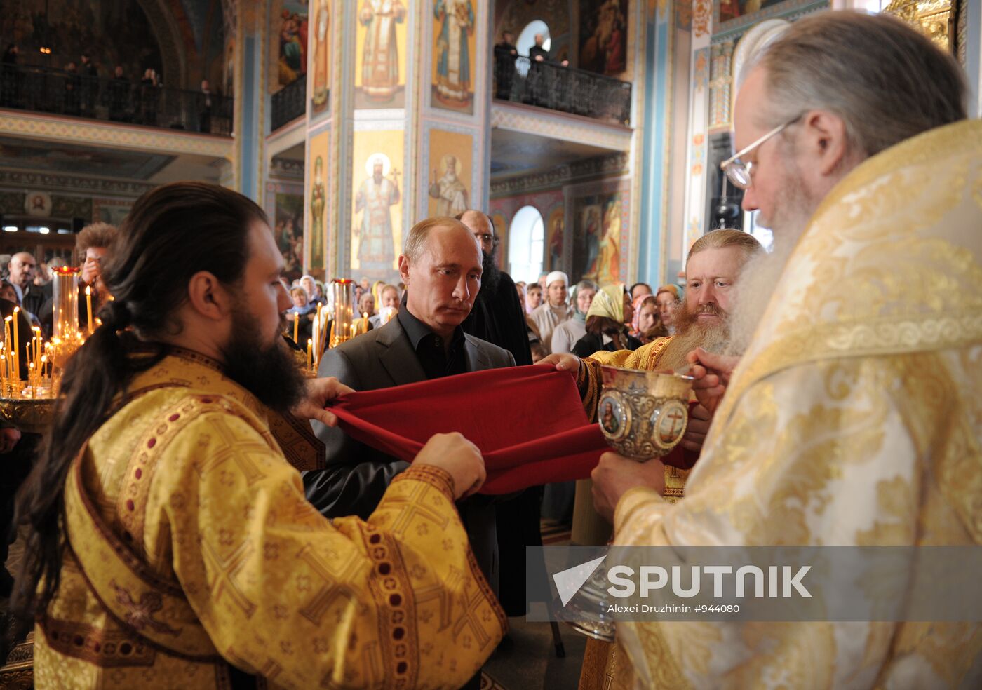 Vladimir Putin visits Valaam Monastery