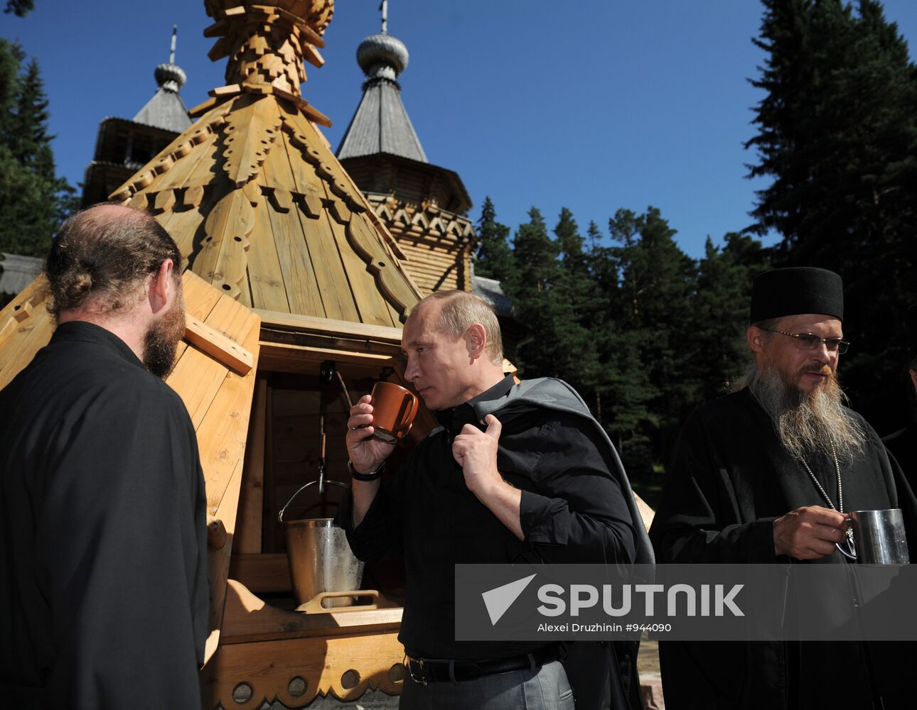 Vladimir Putin visits Valaam Monastery