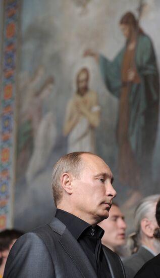 Vladimir Putin visits Valaam Monastery
