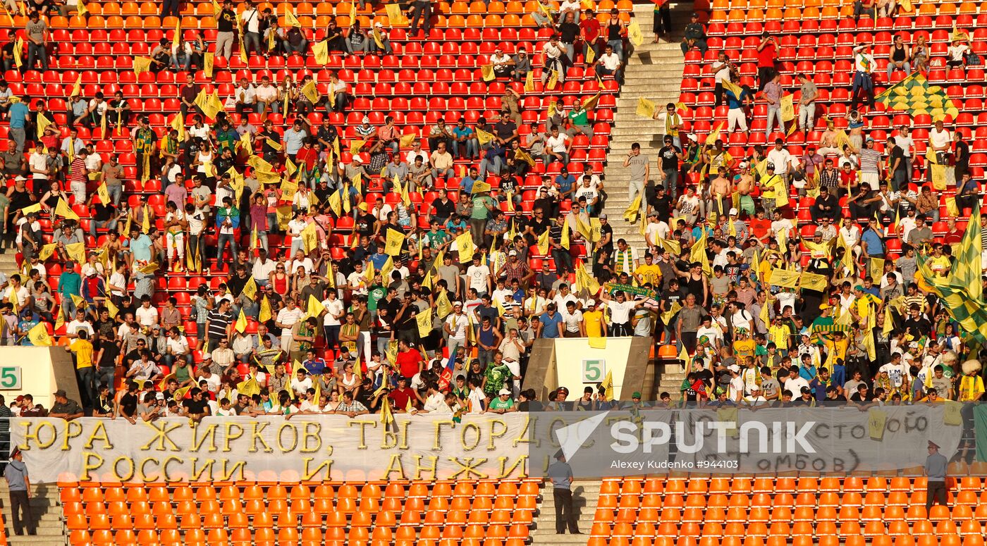 Russian Football Premier League. Spartak Moscow vs. Anzhi
