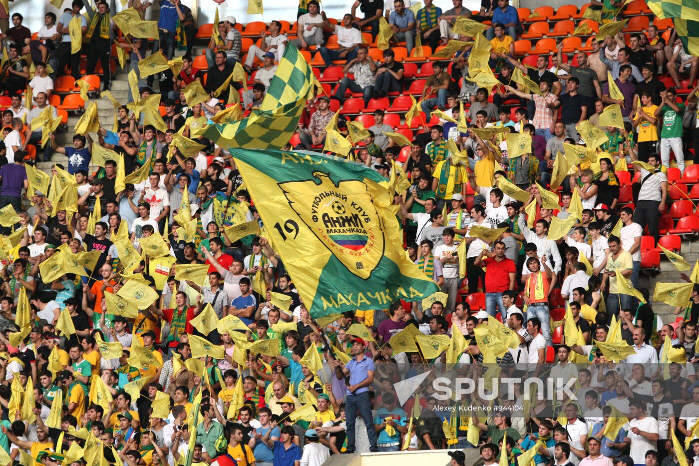 Russian Football Premier League. Spartak Moscow vs. Anzhi