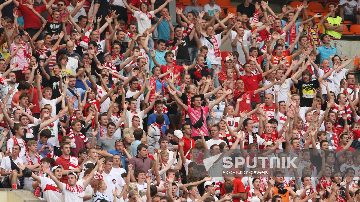 Russian Football Premier League. Spartak Moscow vs. Anzhi