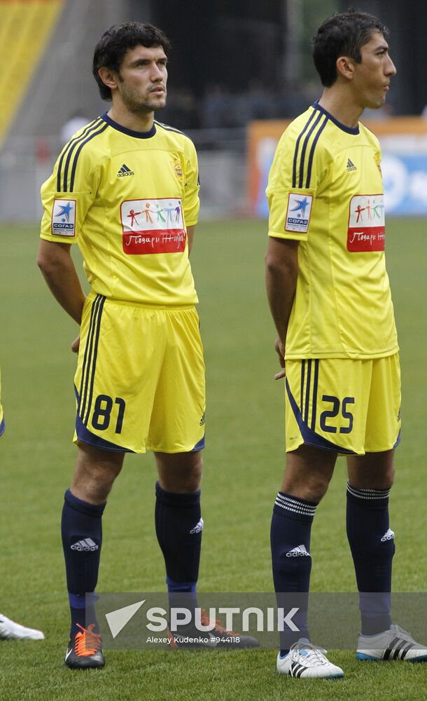 Russian Football Premier League. Spartak Moscow vs. Anzhi