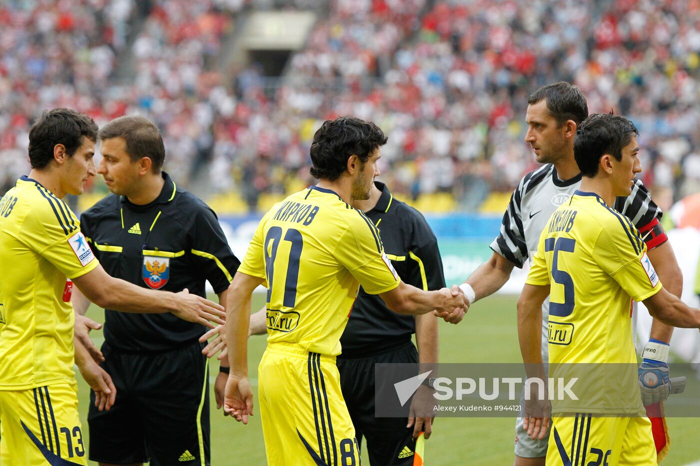 Russian Football Premier League. Spartak Moscow vs. Anzhi
