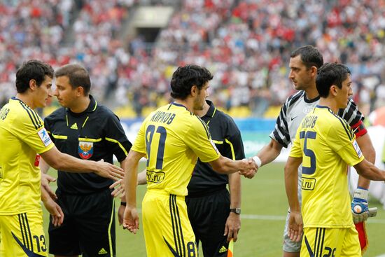 Russian Football Premier League. Spartak Moscow vs. Anzhi