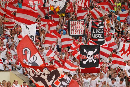 Russian Football Premier League. Spartak Moscow vs. Anzhi
