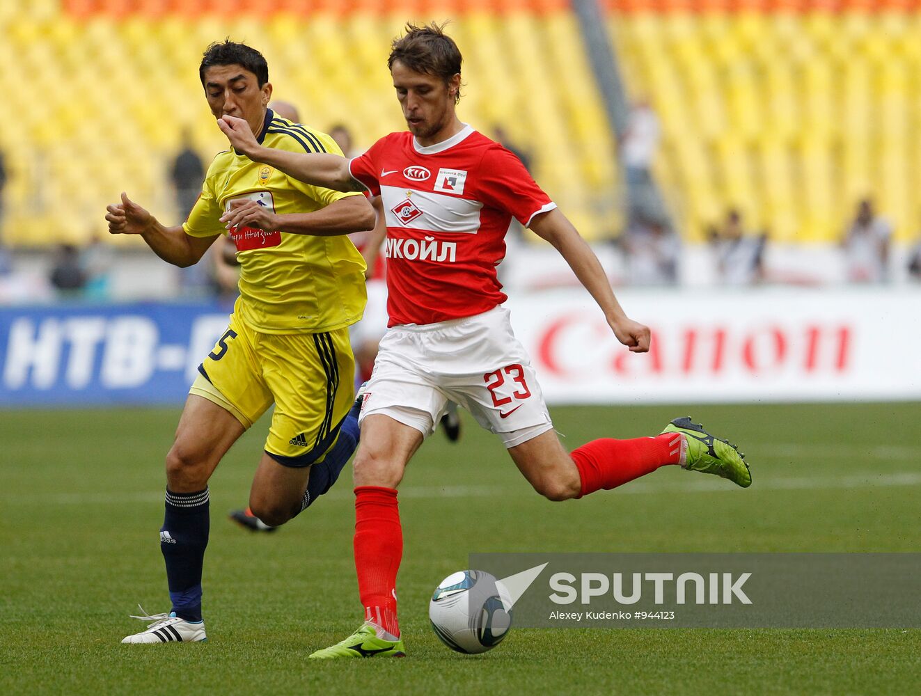Russian Football Premier League. Spartak Moscow vs. Anzhi