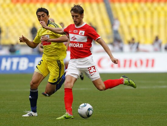 Russian Football Premier League. Spartak Moscow vs. Anzhi