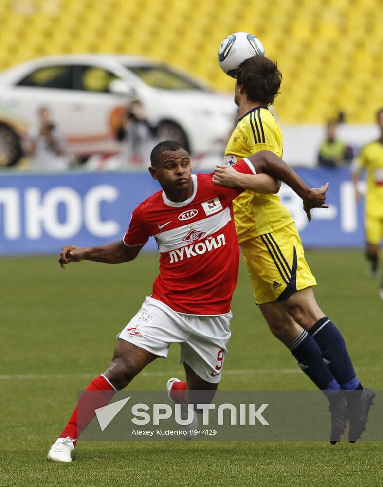 Russian Football Premier League. Spartak Moscow vs. Anzhi