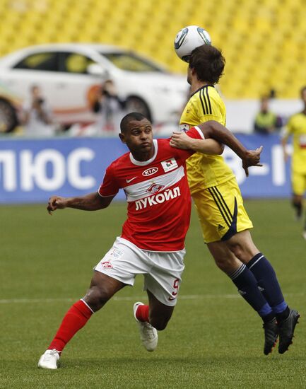 Russian Football Premier League. Spartak Moscow vs. Anzhi
