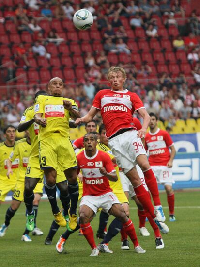 Russian Football Premier League. Spartak Moscow vs. Anzhi