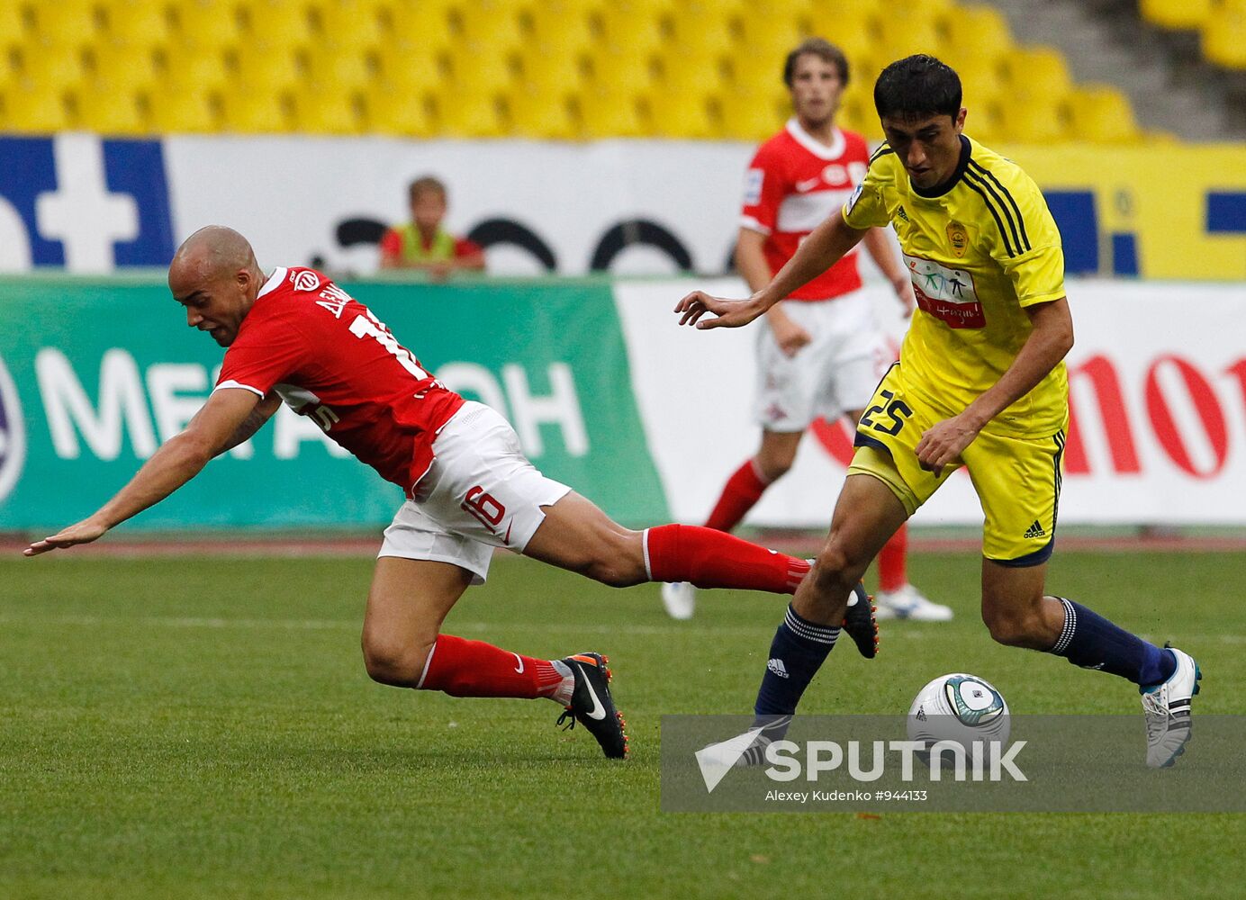 Russian Football Premier League. Spartak Moscow vs. Anzhi