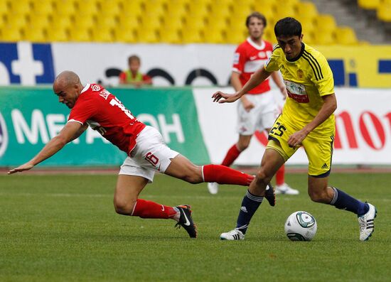 Russian Football Premier League. Spartak Moscow vs. Anzhi
