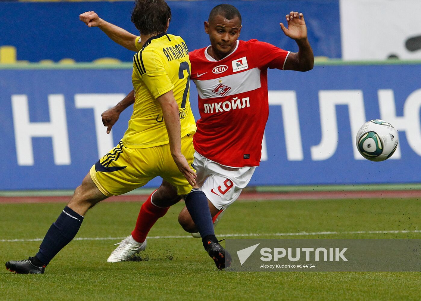 Russian Football Premier League. Spartak Moscow vs. Anzhi