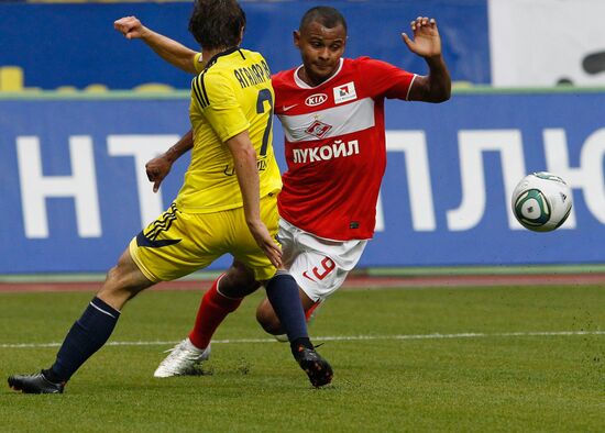 Russian Football Premier League. Spartak Moscow vs. Anzhi