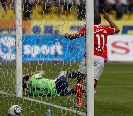 Russian Football Premier League. Spartak Moscow vs. Anzhi