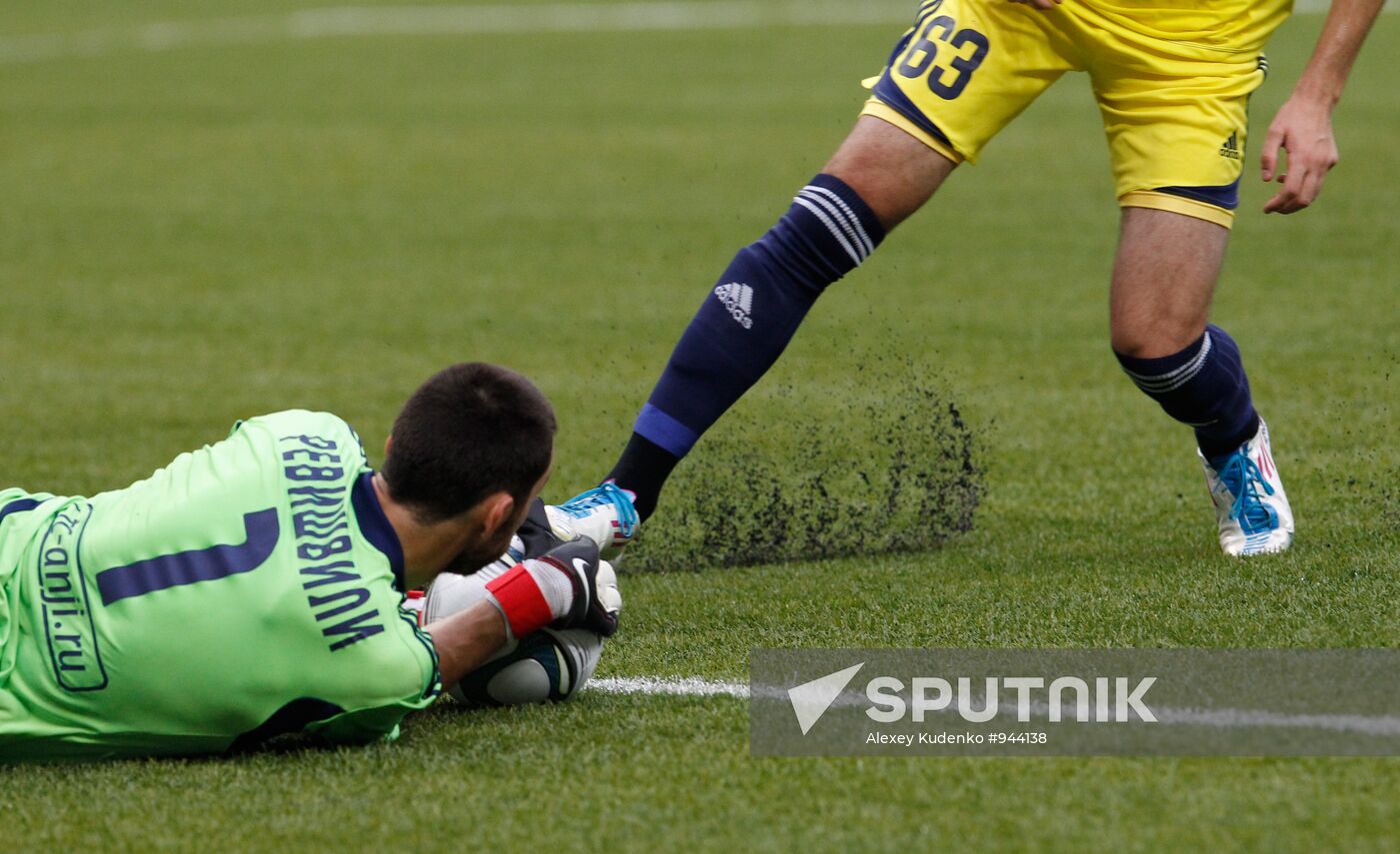 Russian Football Premier League. Spartak Moscow vs. Anzhi