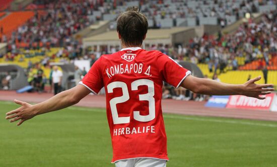 Russian Football Premier League. Spartak Moscow vs. Anzhi