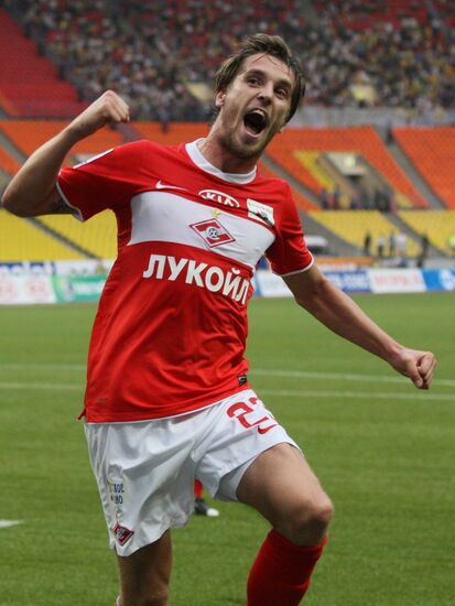 Russian Football Premier League. Spartak Moscow vs. Anzhi