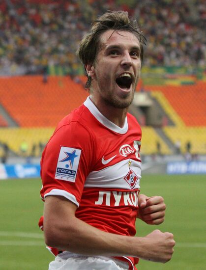 Russian Football Premier League. Spartak Moscow vs. Anzhi