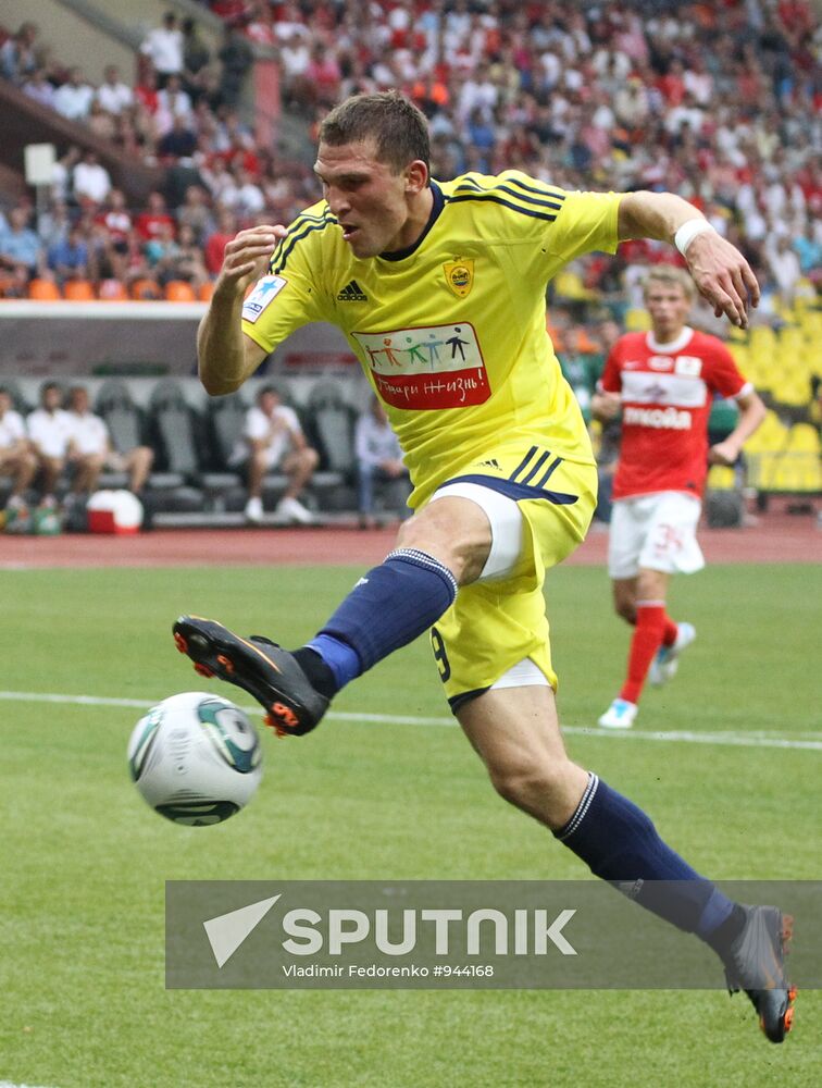 Russian Football Premier League. Spartak Moscow vs. Anzhi